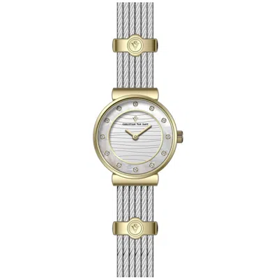 Christian Van Sant Women's Cavo Silver Dial Watch In Metallic