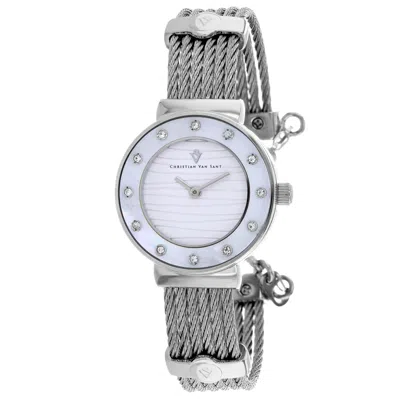 Christian Van Sant Women's Cavo Silver Dial Watch In Metallic