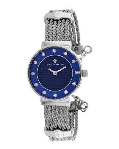 Christian Van Sant Cavo 28mm Cable-link Watch In Multi