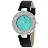 Christian Van Sant Dazzle Quartz Blue Dial Ladies Watch Cv1225 In Silver