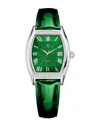 Christian Van Sant Gemma Quartz Green Dial Ladies Watch Cv2443
