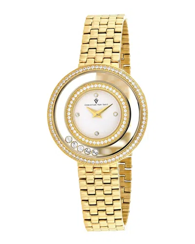 Christian Van Sant Women's Gracieuse Watch In Gold