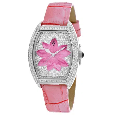Christian Van Sant Women's Lotus Pink Dial Watch