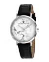 Christian Van Sant Women's Lotus Watch In Black