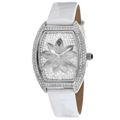 Christian Van Sant Women's Lotus White Dial Watch