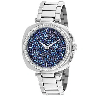 Pre-owned Christian Van Sant Women's Mirabella Blue Dial Watch - Cv0490
