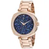 Christian Van Sant Women's Mirabella Blue Dial Watch In Gold