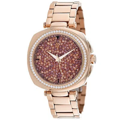 Pre-owned Christian Van Sant Women's Mirabella Orange Dial Watch - Cv0493