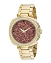 Christian Van Sant Women's Mirabella Orange Dial Watch
