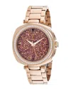 Christian Van Sant Women's Mirabella Orange Dial Watch