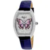 Christian Van Sant Women's Papillon Silver Dial Watch In Metallic