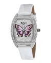 Christian Van Sant Women's Papillon Silver Dial Watch