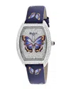Christian Van Sant Women's Papillon Silver Dial Watch