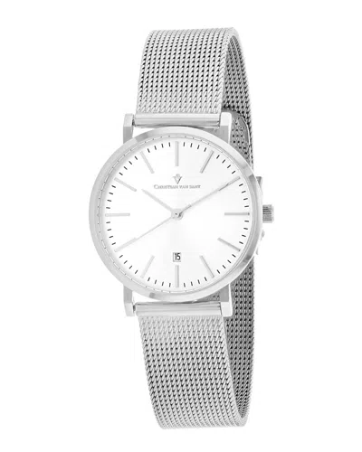 Christian Van Sant Paradigm Quartz Silver Dial Ladies Watch Cv4223