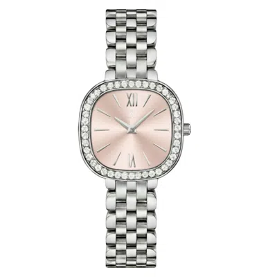 Christian Van Sant Women's Rivoli Rose Gold Square 24mm In Metallic