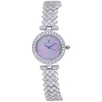 Christian Van Sant Women's Romana Pink Dial Watch