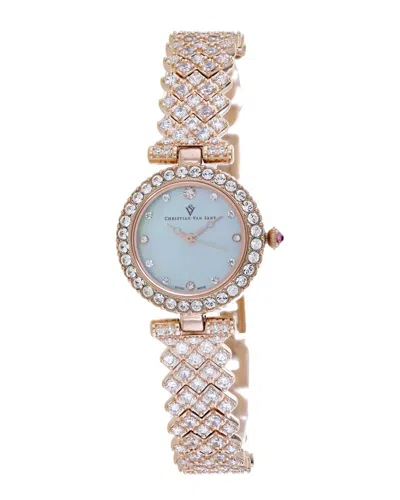 Christian Van Sant Romana 25mm Watch In Blue