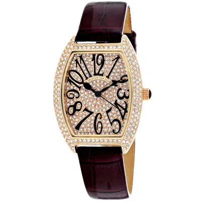 Christian Van Sant Women's Rose Gold Dial Watch In Multi
