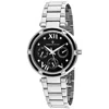 Christian Van Sant Women's Sienna Black Dial Watch In Silver