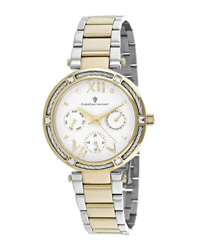 Christian Van Sant Women's Sienna Watch In Metallic