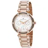 Christian Van Sant Sienna Quartz White Dial Ladies Watch Cv1824 In Gold