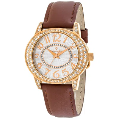 Christian Van Sant Women's Silver Dial Watch