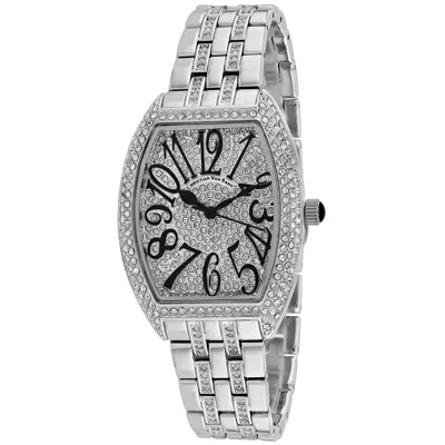 Christian Van Sant Elegant Sparkle 46mm Watch In Multi