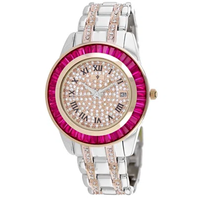 Christian Van Sant Women's Stella Rose Gold Dial Watch In Multi