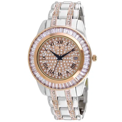 Christian Van Sant Women's Stella Rose Gold Dial Watch In Multi