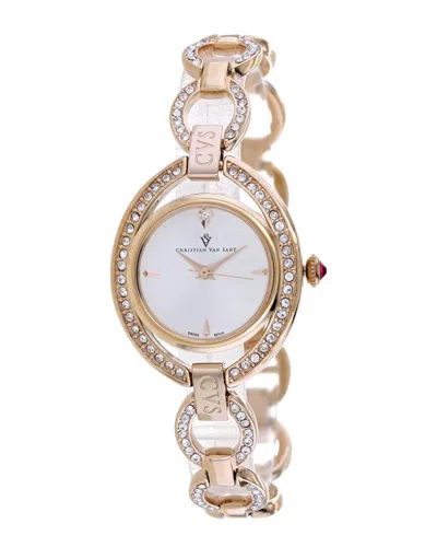 Christian Van Sant Women's Stella Watch In Gold