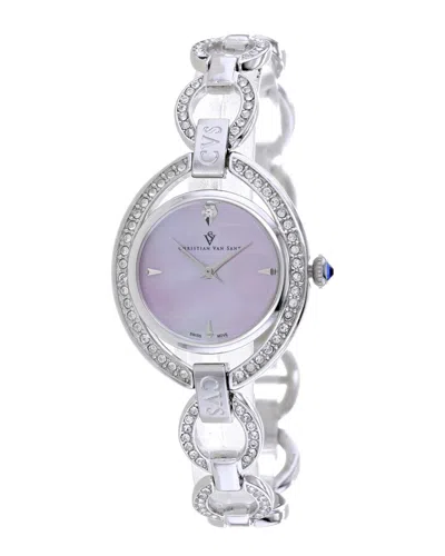 Christian Van Sant Women's Stella Watch In Metallic