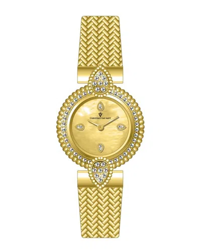 Christian Van Sant Women's Valor Watch In Metallic