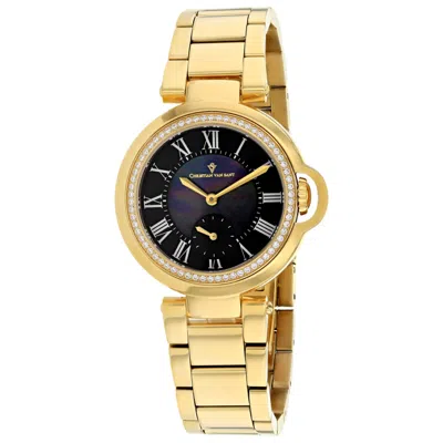 Christian Van Sant Cybele Crystal-bezel 35mm Watch In Multi