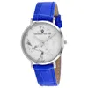 Christian Van Sant Women's Lotus Watch In Blue