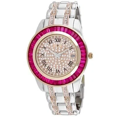 Pre-owned Christian Van Sant Womens Stella Rose Gold Dial Watch - Cv0473