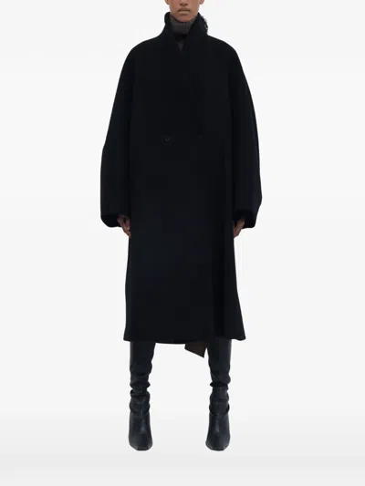 Christian Wijnants Caparis Double-breasted Coat In 블랙