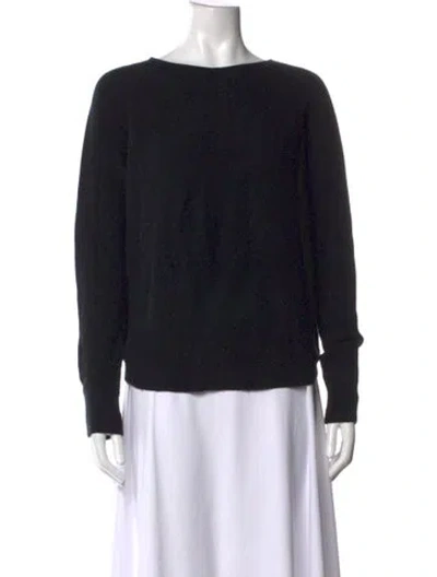 Pre-owned Christian Wijnants Crew Neck Sweater In Black