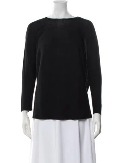 Pre-owned Christian Wijnants Crew Neck Sweater In Blue
