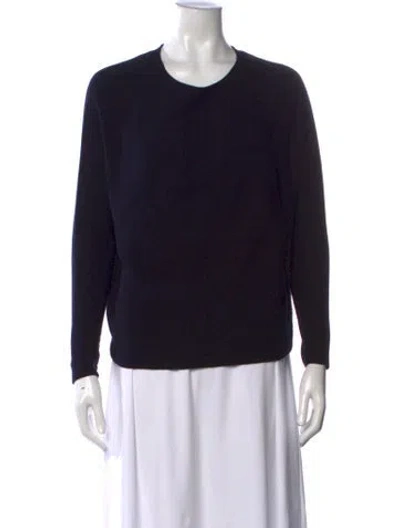 Pre-owned Christian Wijnants Crew Neck Sweater In Blue