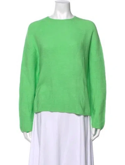 Pre-owned Christian Wijnants Crew Neck Sweater In Green