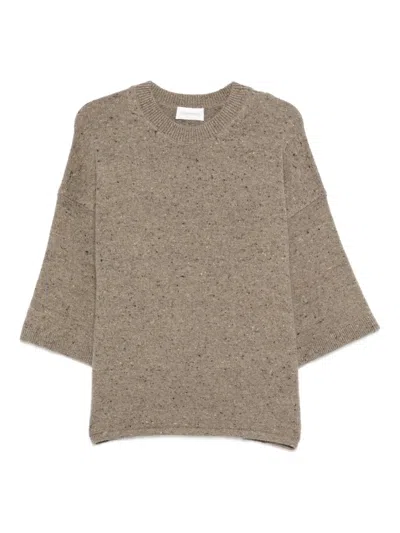 Christian Wijnants Crew-neck Sweater In Neutral