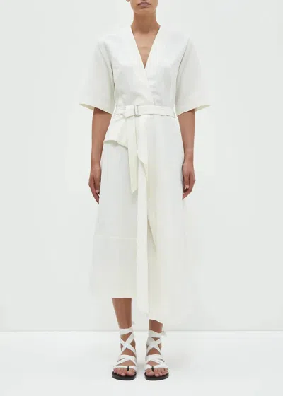 Christian Wijnants Daeva Midi Dress In White
