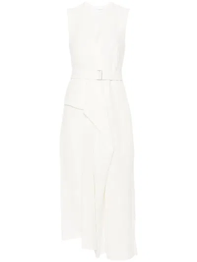 Christian Wijnants Daikuta Linen Maxi Dress In Neutrals