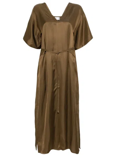 Christian Wijnants Dambira Midi Dress In Green