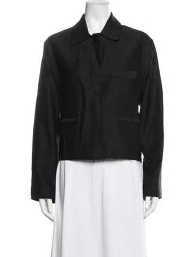 Pre-owned Christian Wijnants Jacket In Black
