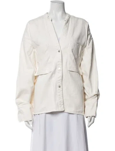 Pre-owned Christian Wijnants Jacket In Neutrals