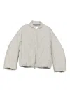 Christian Wijnants Jassiro Zip-up Puffer Jacket In White