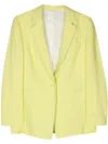 Christian Wijnants Jinja Single-breasted Blazer In Green