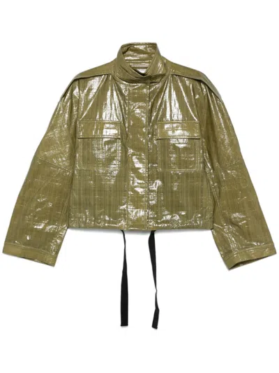 Christian Wijnants Juna Jacket In Green