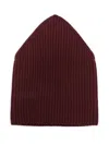 Christian Wijnants Kapri Knitted Beanie In Red